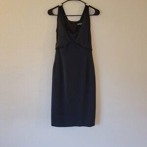 Zac Posen V Neck Sleeveless Dress  Black Size 2 - EUC